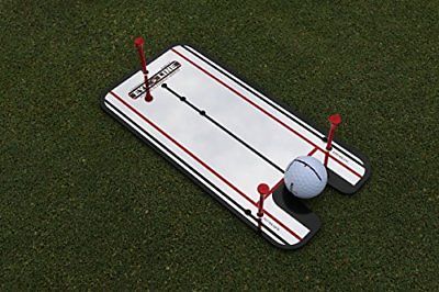 Golf Mirror Training Putting Alignment Eyeline New Aid Practice Trainer Portable
