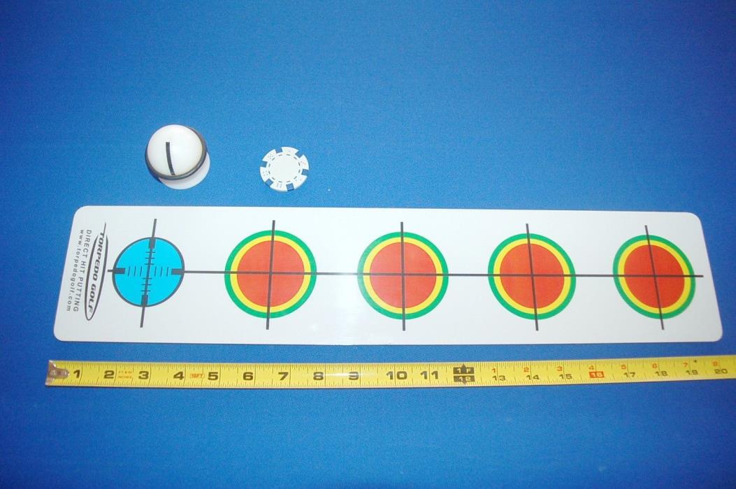 Rare Golf Direct Hit Putting Trainer