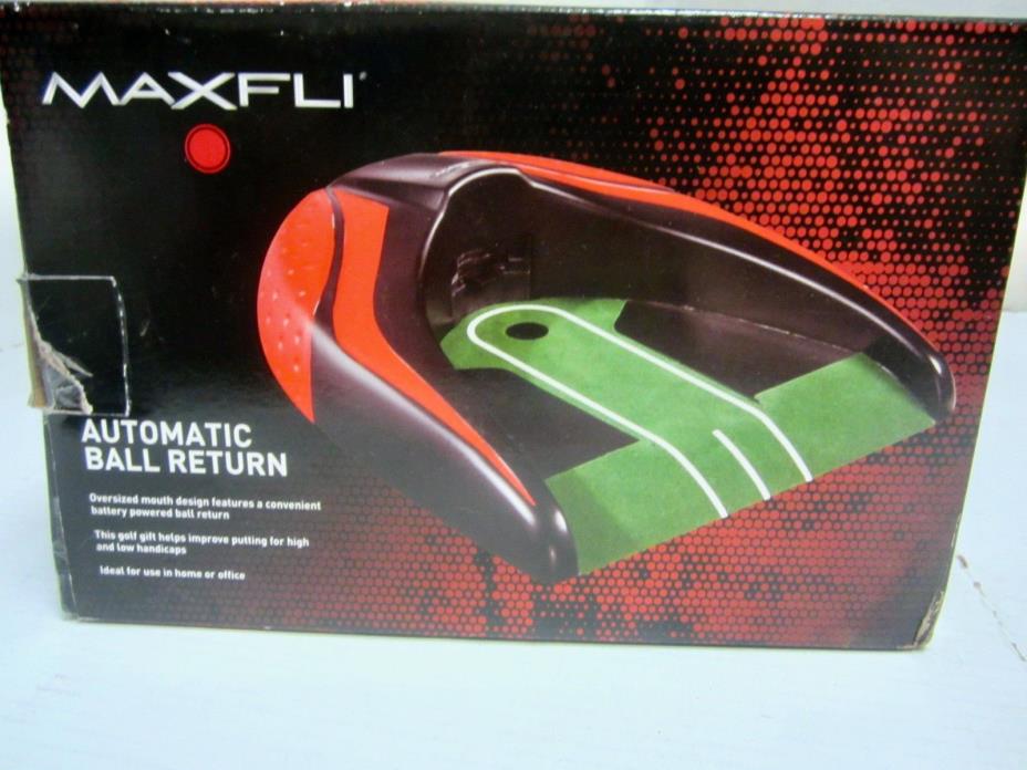 Maxfli automatic ball return for putting practice