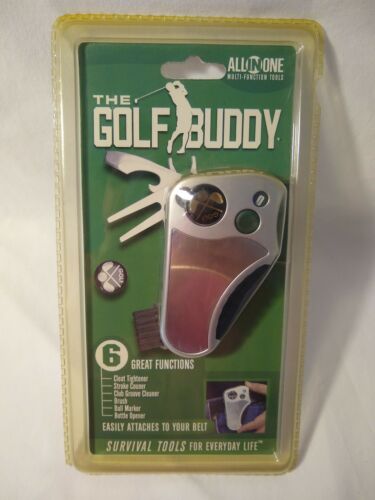 Delk 40041 Golf Buddy All-In-One Golf Tool, Silver