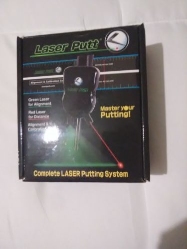 Laser Putt Putting System Golf Training Aid