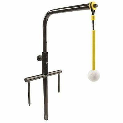 Golf Swing Trainer Real Ball Sturdy Construction Correct Slices Hooks Pushes NEW