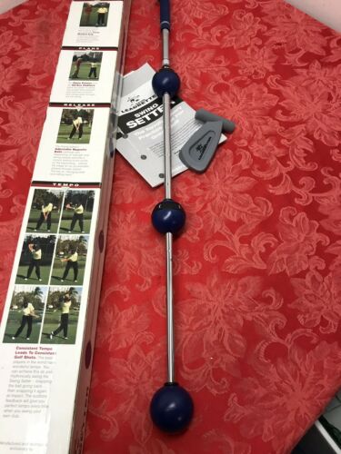 David Leadbetter Swing Setter Pro, RH, Medium -Golf Swing Training Aid, New Open