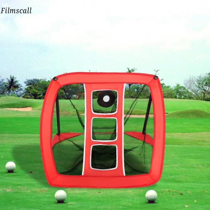 Pop-Up Folding Golf Net with Chipping Target and Carry Bag F1AL 04