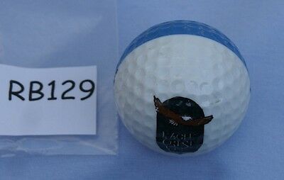 RARE_PING EYE Golf Ball  2-Tone Medium Blue / White w/Eagle Crest  logo  rb129