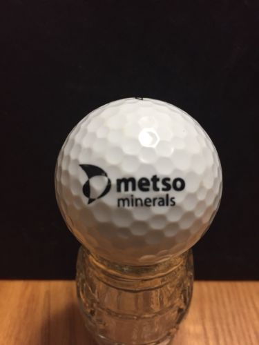 Metso Minerals Logo Golf Ball, Old Vintage