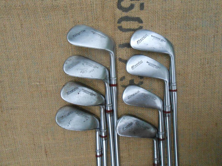 Kroydon HARDENED SOLE Model-137 OFF-SET 2-9 Iron Set ? Satin Steel