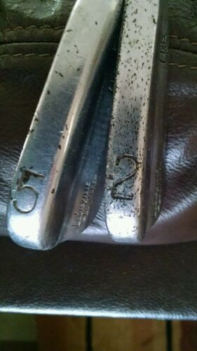 H&B Louisville Lo Skore 2&5 irons Heddon shafts 1940s
