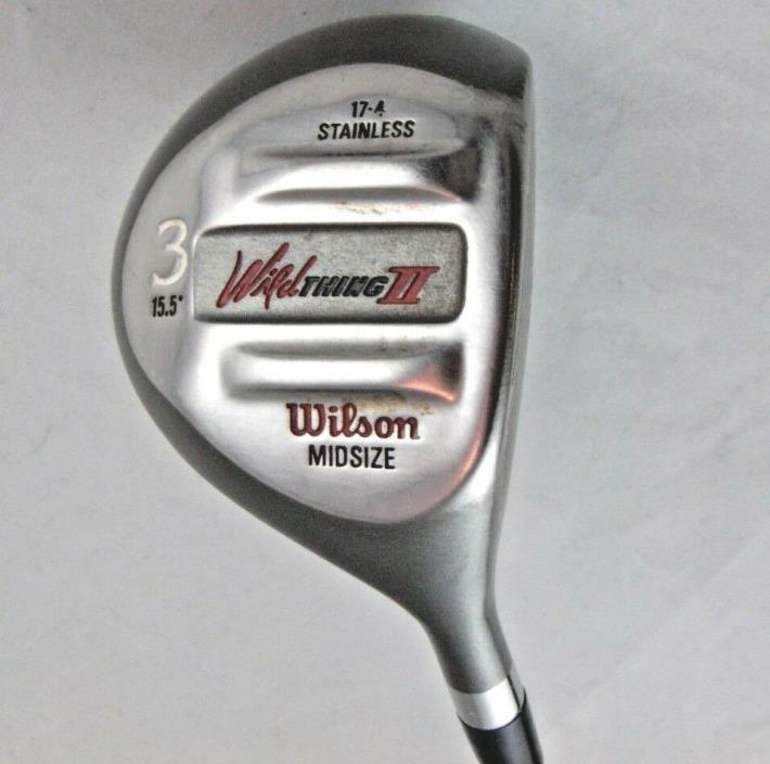 Wilson Wild Thing 2 Mid size # 3 golf club 15.5 degree graphite RH 45