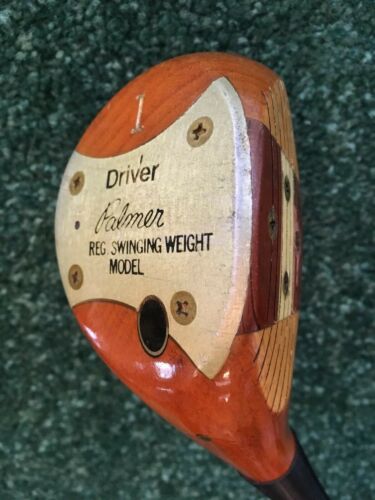 Arnold Palmer Reg. Swinging Weight Model Persimmon Driver True Temper Dynamic