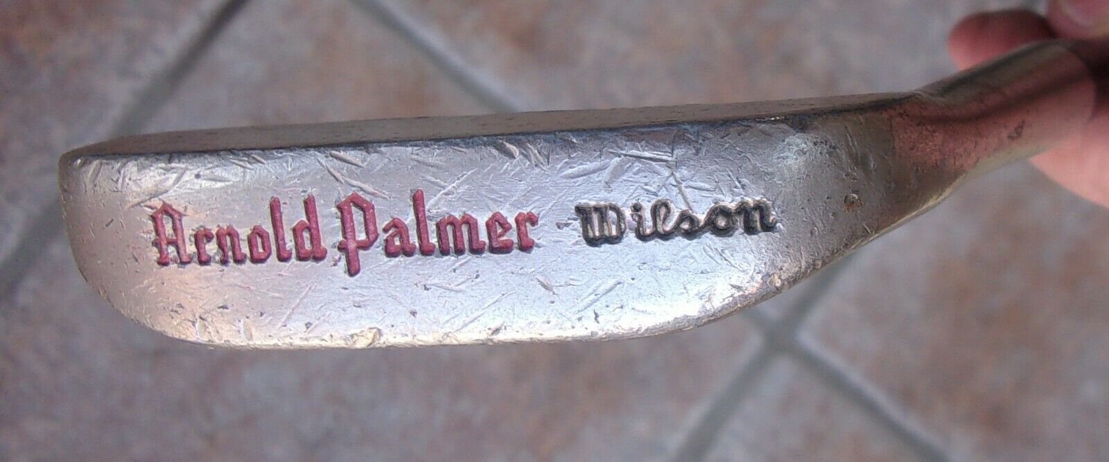 Vintage Wilson Arnold Palmer Golf Club Putter Original Grip & Shaft Label