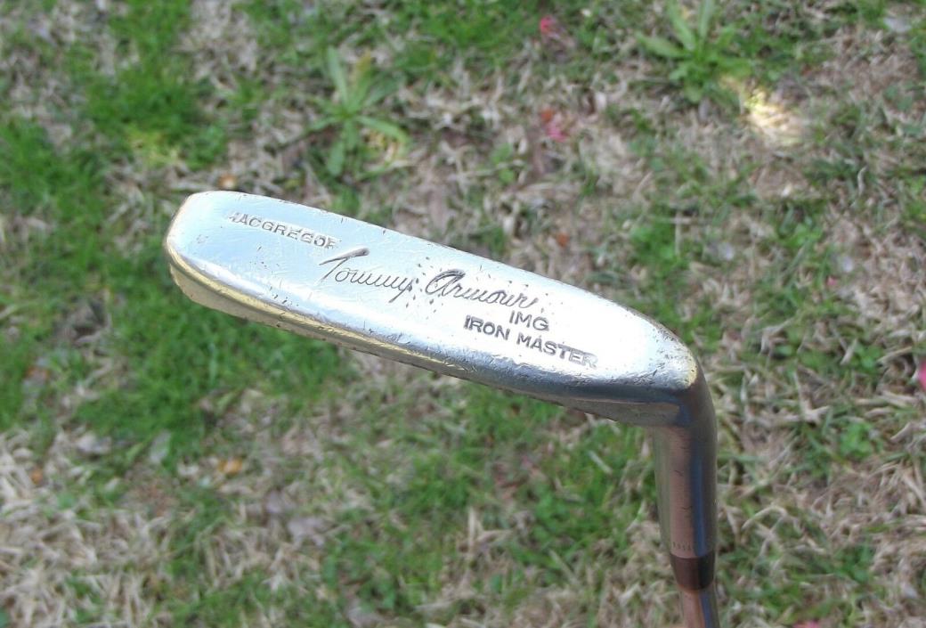 MacGregor Tommy Armour Iron Master IMG Original Putter w/ Leather Grip 35