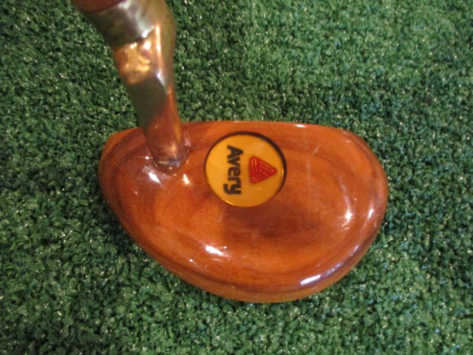 SWEET! Golf Design Woodie Putter Wood Shaft Wrap Grip