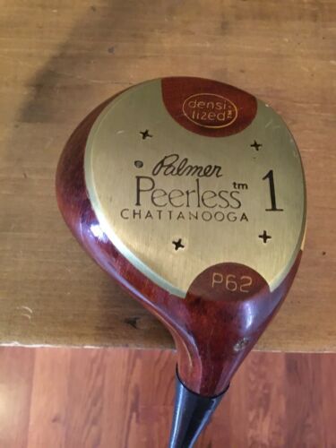 Vintage Palmer Peerless 1 Chattanooga Wood Golf P62 Driver