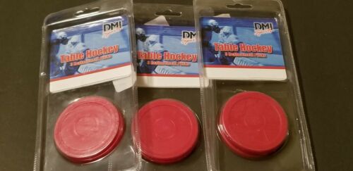 3 New Pkgs. Of  Regulation Size Table Hockey Replacement Pucks 9 Pucks In Total