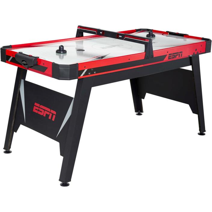 Air Powered Hockey Table with Overhead Electronic Scorer Perfect Size Rec Room