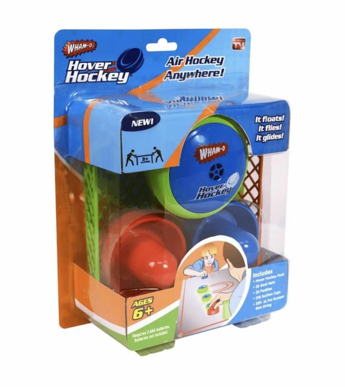 NEW Wham-O Hover Hockey Portable Air Hockey Set As Seen On TV Indoor Game