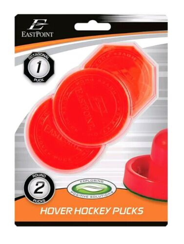 EastPoint Sports Set of 3 Hover Hockey Pucks - For Air Powered Table