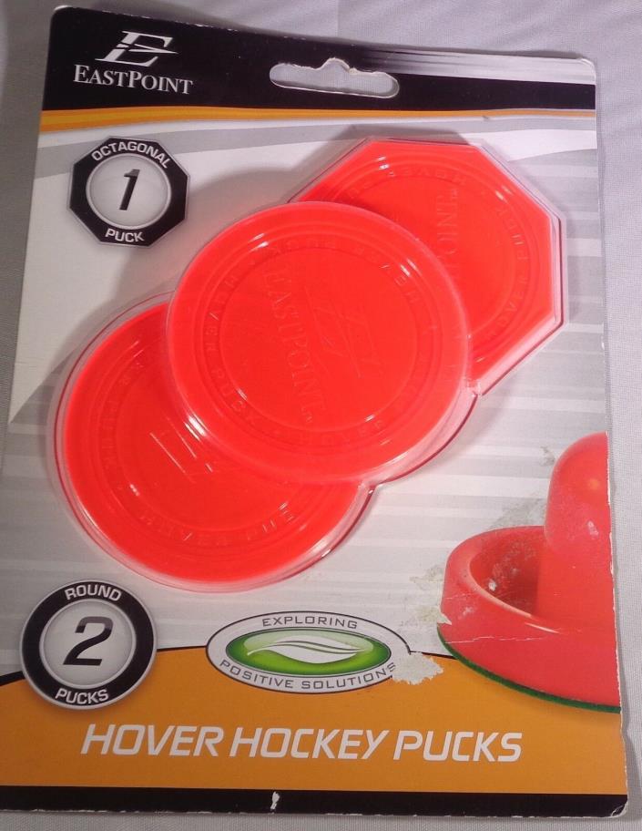 EastPoint Sports Set of 3 Hover Hockey Pucks - For Air Powered Tables!! NIP