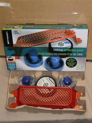 Emerson Table Top Air Hockey Game Mint in Box 2011 Play on Any Table Battery Op