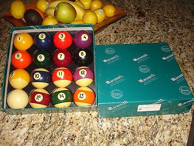 Aramith Premier Belgian Billiard Pool Balls 2 1/4