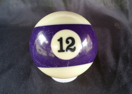 Pool Billiard Ball Replacement 2 1/4 inch #12 Purple