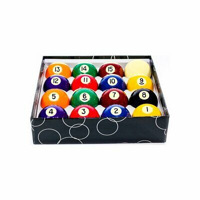 Imperial Deluxe 2 1/4 Inch Billiard Ball Set with 2 3/8 Inch Cue Ball