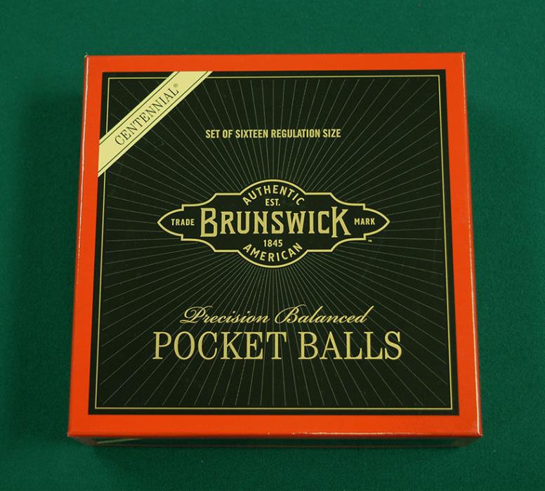 Brunswick Centennial Pool Balls Set -- Brand New