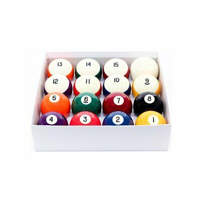 Aramith Crown 2 1/4 Inch Billiard Ball Set for Coin Operated Tables
