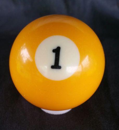 Pool Billiard Ball Replacement 2 1/4 inch #1 Yellow
