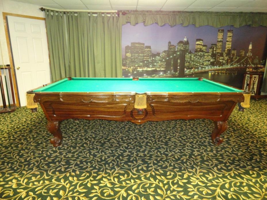 Two 9 ft Brunswick Orleans Pool Tables - Custom Bundle