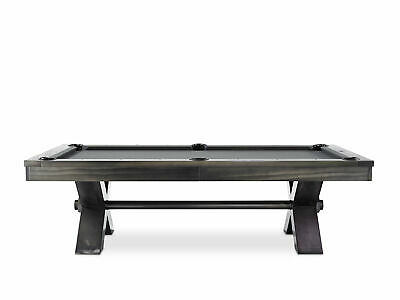 Plank & Hide Vox Slate Pool Table Charcoal