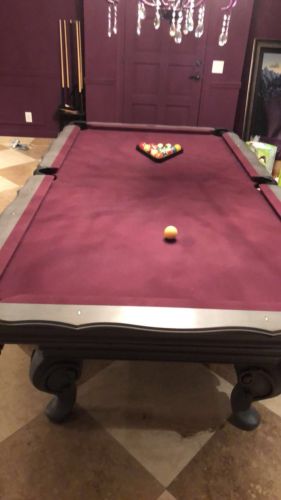 Billiard Pool Table Complete Set