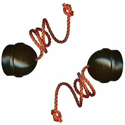 Set Of 2 Rubber Pool Table Chalk Rope Holders Sports 