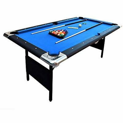 Hathaway Fairmont Portable 6-Ft Pool Table For Families With Easy Folding Balls,
