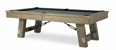 Plank & Hide Isaac 8' Slate Pool Table