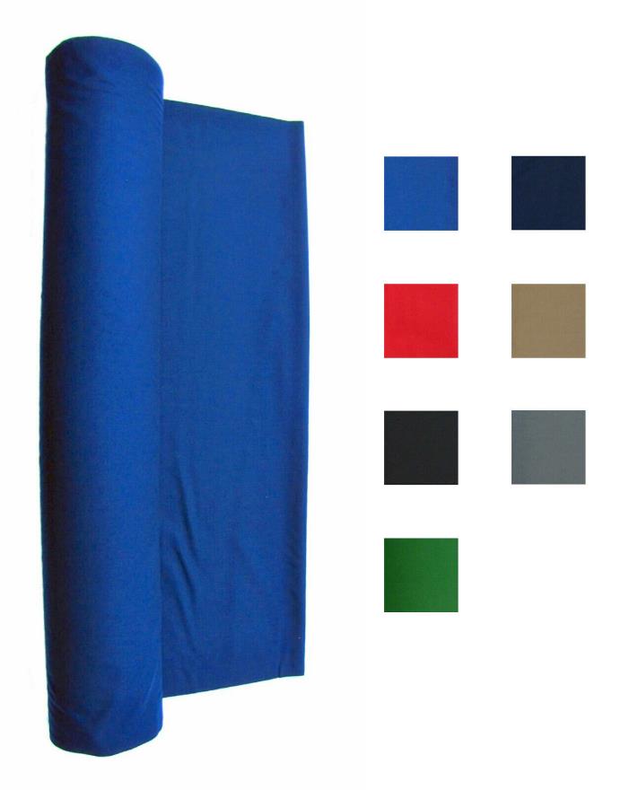 Blue 21 Oz Pool Table Felt  - Billiard Cloth - Choose Lengths of 1 - 6 Feet