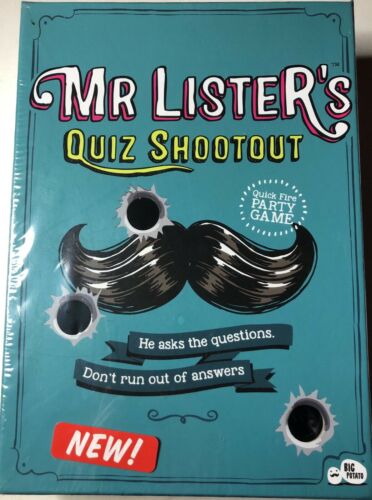 Bananagrams BNAMRL001 Mr Listers Quiz Shootout Party Game SEALED
