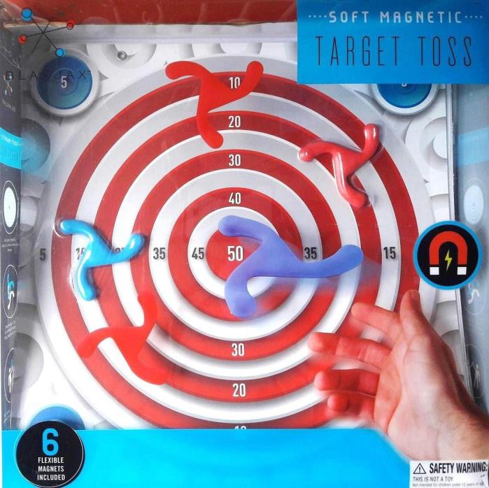 BLAKJAX SOFT MAGNETIC TARGET TOSS Dart Game Mancave Family Fun Play KIDS 12+ TOY
