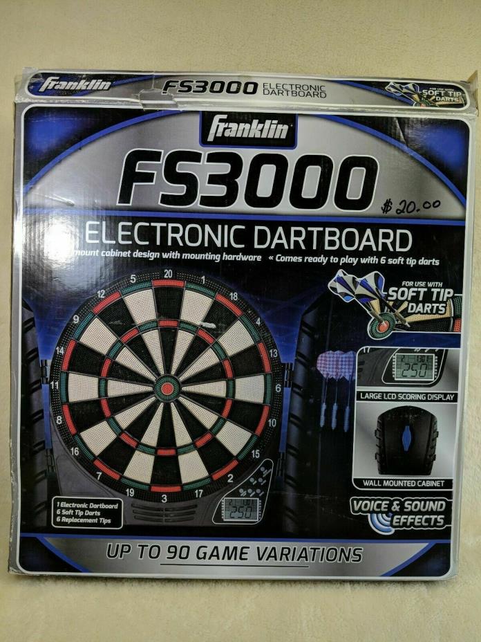 new Franklin Sports FS3000 Electronic Dartboard