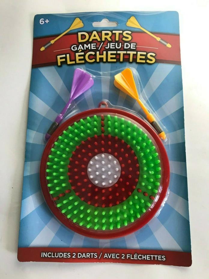 Dart Game Flechettes, Includes 2 Darts for Children/Kids Shoot Target Game