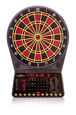 Arachnid Cricket Pro 300 Soft-Tip Electronic Dartboard Game Features 36 Games wi