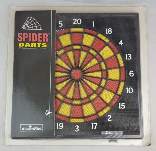Arachnid SPIDER DARTS Non Electronic Soft Tip Target 725 SEALED NOS Made in USA