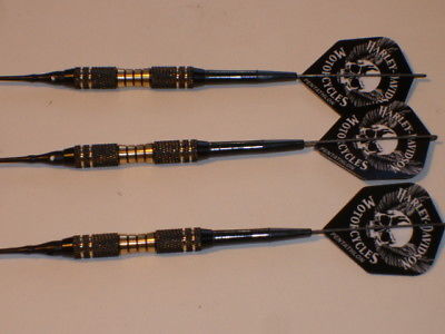 Soft Tip Darts 18 Gram Brass, EZ Load Shafts, New #1469