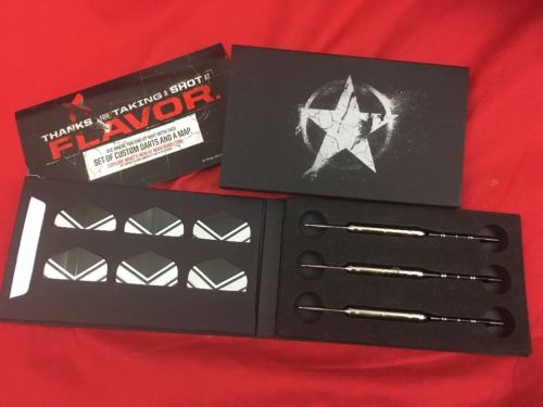 Marlboro Limited Edition Promo Steel Tip 3 Dart Set With Flights & US Map