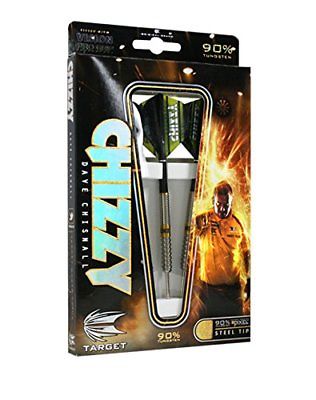 Target Darts - Dave Chisnall Pixel Chizzy Steel Tip Darts, 24g sporting goods