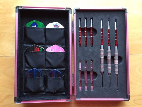 Target Pro Darts With Aluminum Case 80% Tungsten 28 Grams Spin Top Shafts