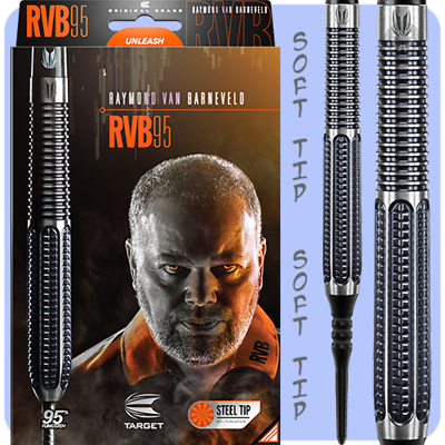Raymond van Barneveld Darts - Target Soft Tip Tungsten - RvB 9Five - 95 - Barney
