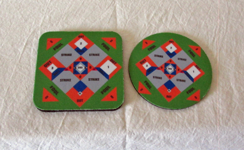 Darts/Dartball Drink Coasters Set of 4