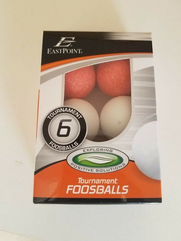 EastPoint Sports Tournament Foosballs 6 Pack,  brand new!!!